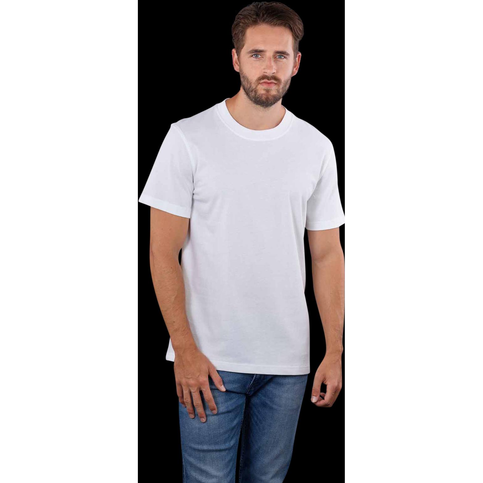 Armedangels, Herren, Shirt, MAARKOS SOLID T-Shirt, Weiss, (L)