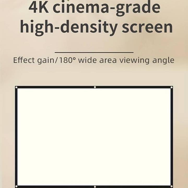 Immagine prodotto PhoneLook Schermo 150 pollici per cinema all'aperto per proiettore Film all'aria aperta (150", 16:9)