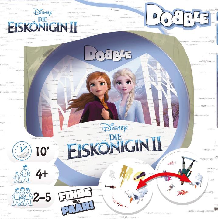 Immagine prodotto Asmodée Dobble Disney Frozen 2 (Tedesco, Inglese)