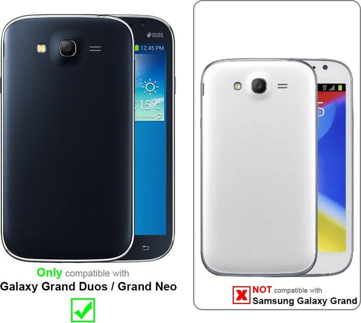Actual product image Cadorabo Book Classy Style Cover (Samsung Galaxy Grand Prime)