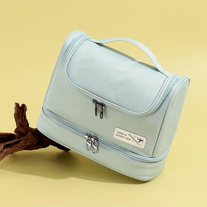 Produktbild Only-Bags.Store Trockene und nasse getrennte Kulturtasche, Reise-Kosmetik-Aufbewahrungstasche mit grossem