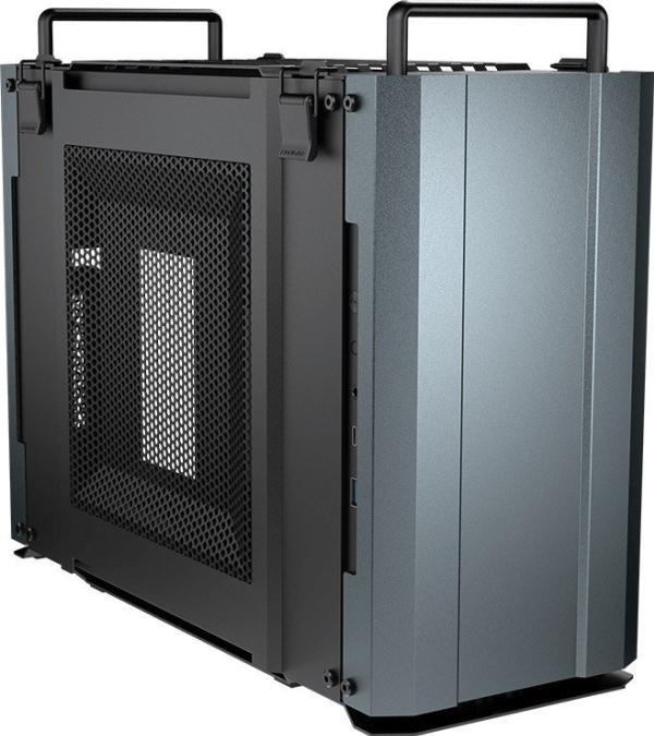 Actual product image Cougar Dust 2 Iron GREY SFF Case (Mini-ITX)