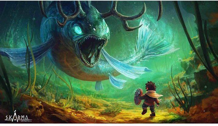 Actual product image Plug In Digital Skabma - Snowfall (Switch, Switch Lite, Switch OLED)