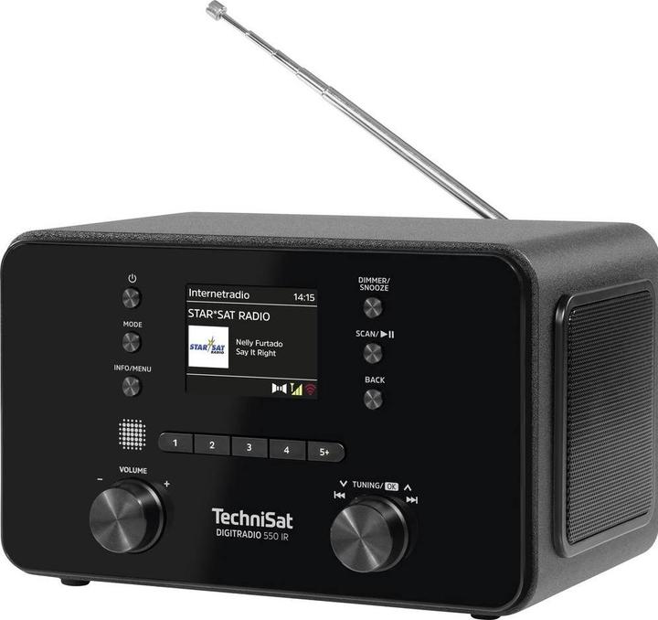 Image du produit TechniSat DigitRadio 550 IR (FM, DAB+ DAB, Webradio, WiFi, UNDOC)