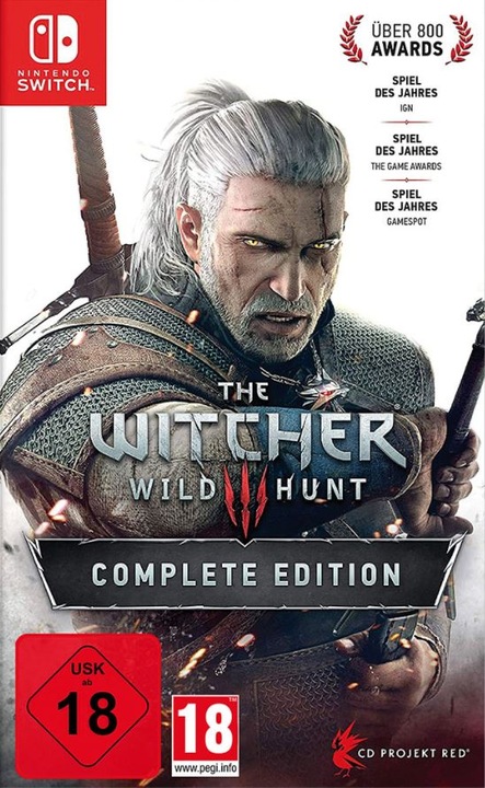 Actual product image The Witcher 3: Wild Hunt - Complete Edition (Switch, IT, FR, DE)