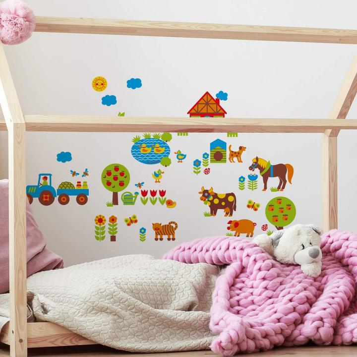 Produktbild Trenddeko byGraziela - Bauernhof (67 x 47 cm)