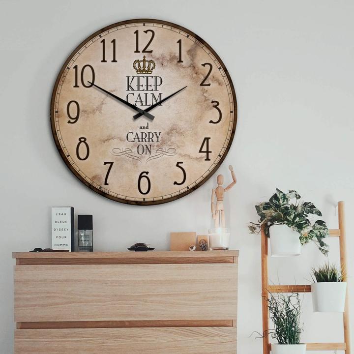Actual product image Trenddeko Keep Calm and Carry on - Keep Calm (70 cm)