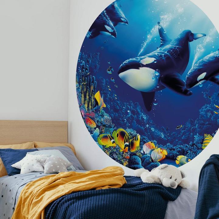 Produktbild Trenddeko Orcas Lebensfreude (Ø 188 cm)