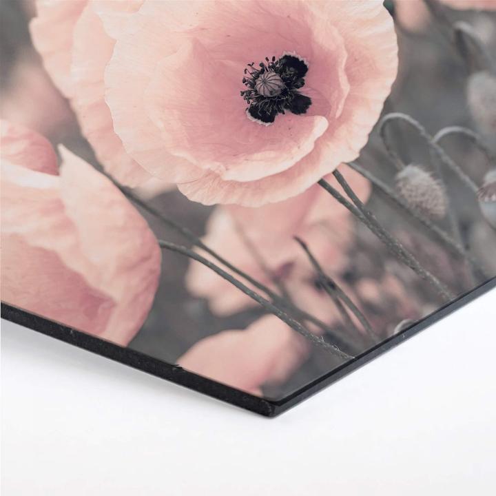 Produktbild Trenddeko Rosa Mohnblume (35 x 30 cm)