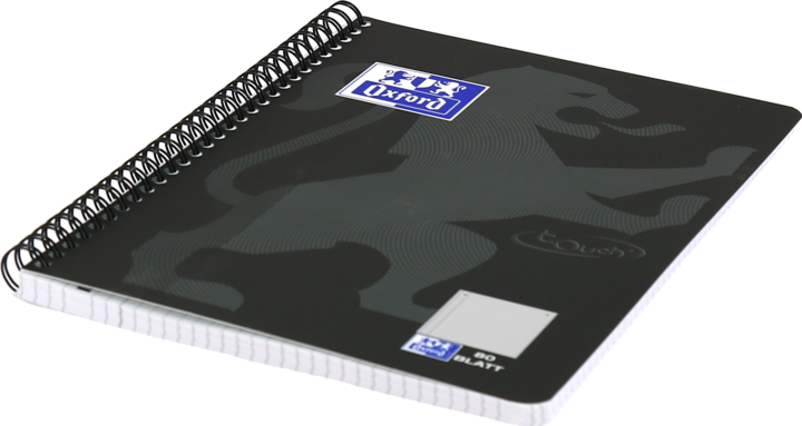 Actual product image Oxford College notebook (B5, Checked, Hardcover)