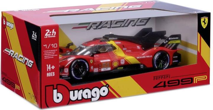 Actual product image Bburago Ferrari 499P Le Mans Champion 2023