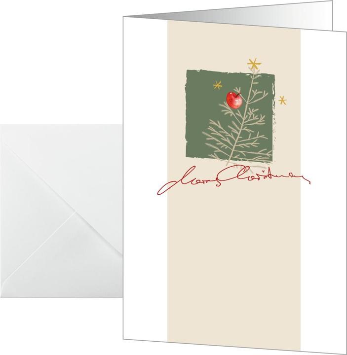 Produktbild Sigel 10 Weihnachtskarten White Apple DIN A6 (10 Stk.)