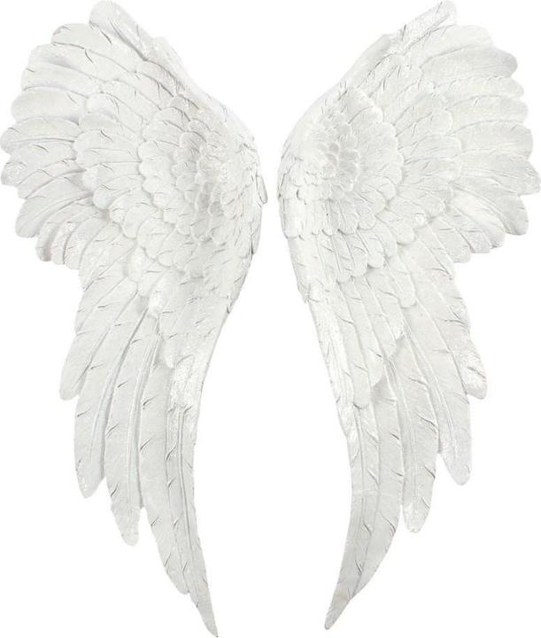 Actual product image Something Different Glitter Angel Wings Hanging Decoration