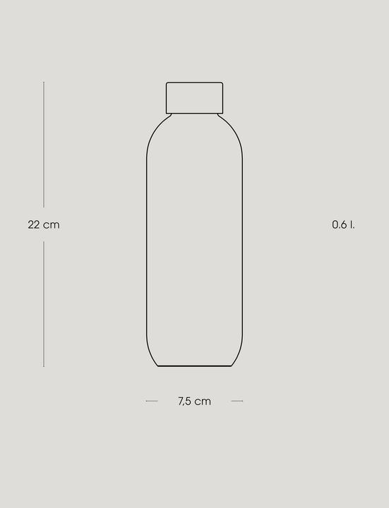 Actual product image Stelton - Keep Cool vacuum insulated bottle - Soft Fern Green - 0.6 l (0.60 l)