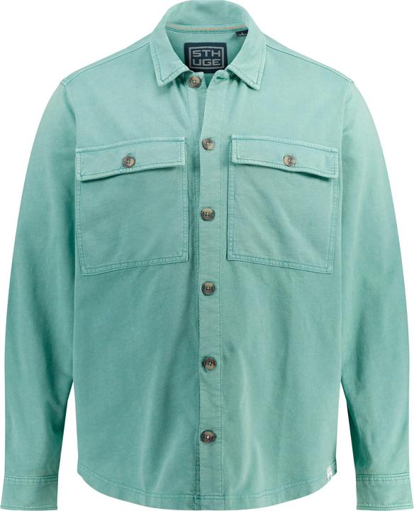 Produktbild Sthuge Sweat-Hemd, Overshirt, acid washed, Langarm (6XL)