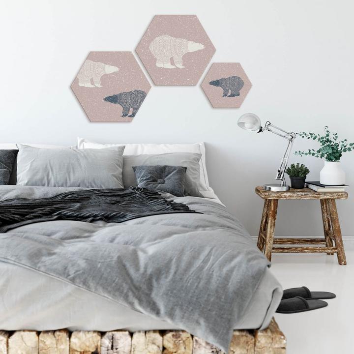 Immagine prodotto Trenddeko Orso polare blu (25 x 22 cm)