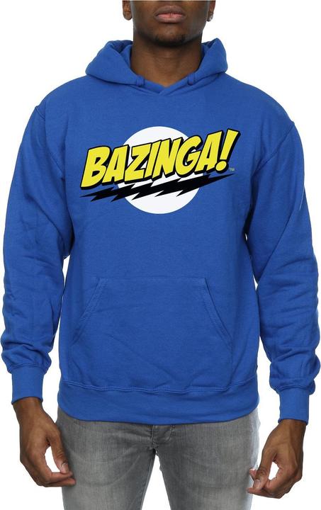 Actual product image Dam Mens Sheldon Bazinga Hoodie (3XL)