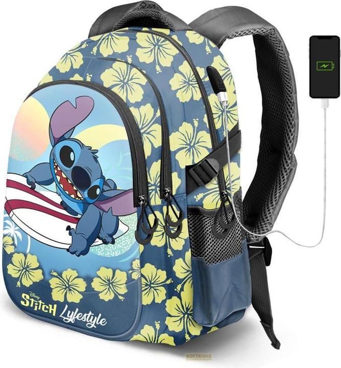 Actual product image Karactermania Lilo & Stitch Backpack Lifestyle Running