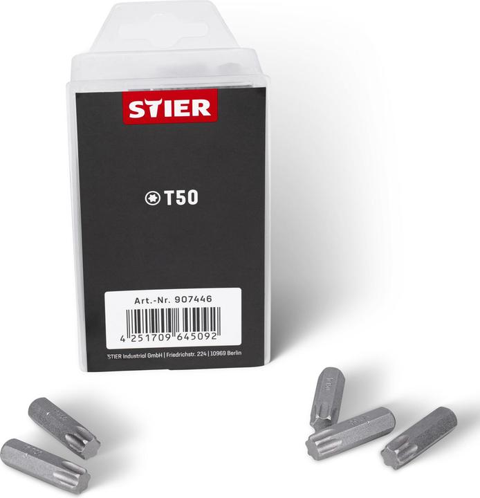 Stier TORX®-Bit-Grosspackung T50
