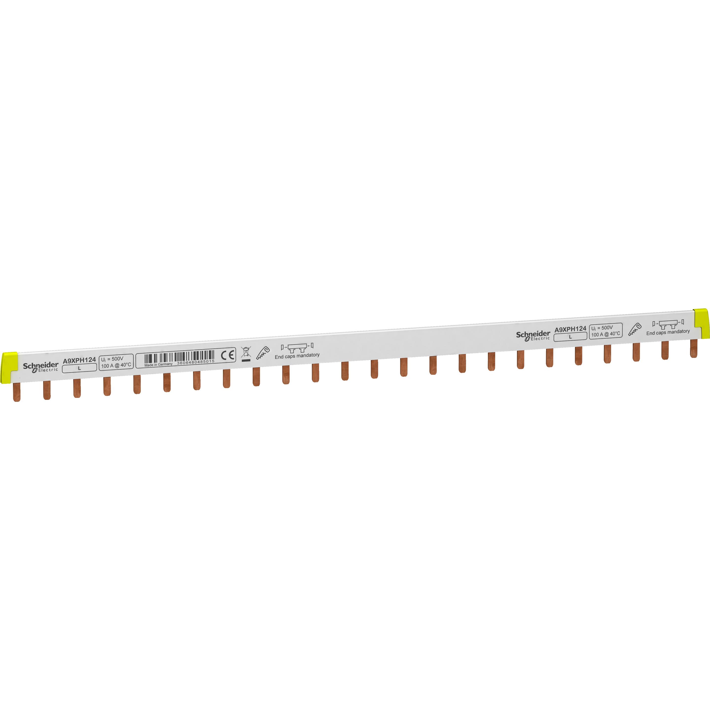 Schneider Electric Acti9 Cutable Comb Busbar 1P 100A 24 Mod, Automatisierung