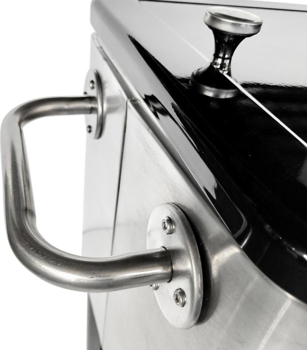 Actual product image Axi Retro Cooler Stainless Steel (76 l)