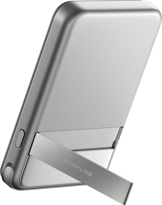 Actual product image EcoFlow RAPID Magnetic Powerbank silver 5,000mAh (5000 mAh, 30 W, 19.34 Wh)