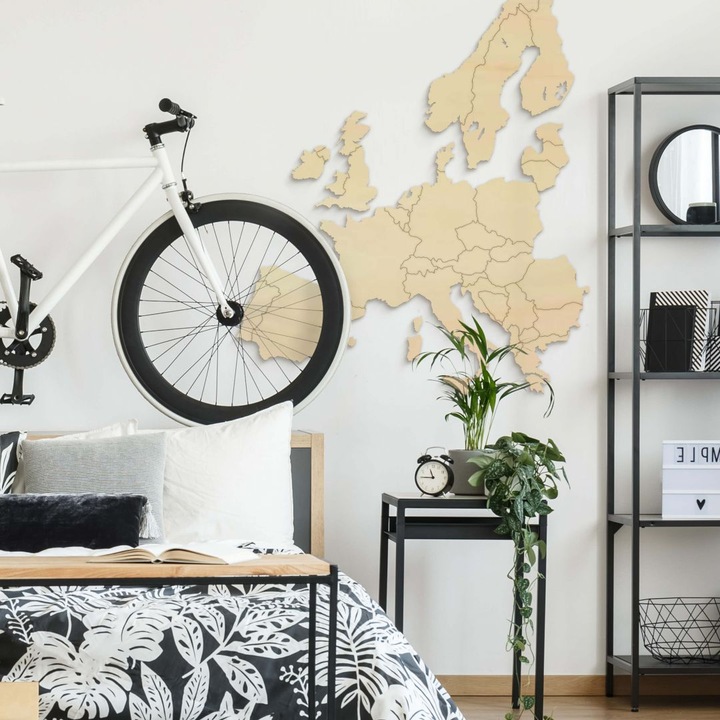 Actual product image Trenddeko Map Scandinavia (91 x 115 cm)