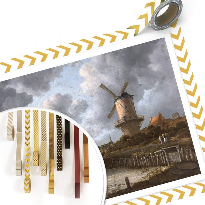 Produktbild Trenddeko van Ruisdael - Die Windmühle von Wijk bei Duurstede (120 x 100 cm)
