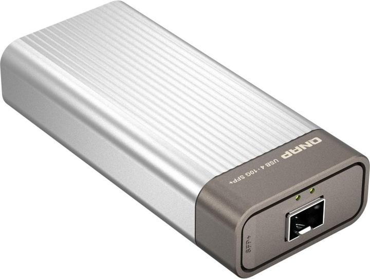 Actual product image QNAP USB 4 Type-C to 1 x 10GbE SFP+Network A
