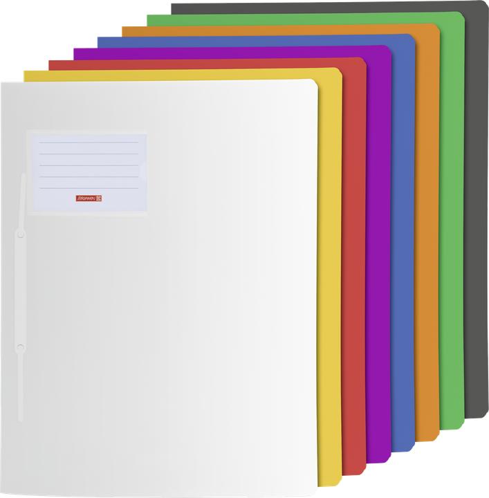 Blue, Green, Grey, Orange, Red, Violet, White, Yellow