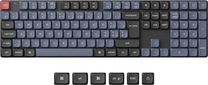 Produktbild Keychron K5 Pro (Schweiz, Kabelgebunden, Kabellos)