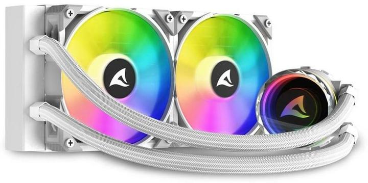 Actual product image Sharkoon S80 White RGB AIO