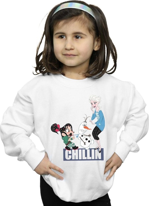 Immagine prodotto Disney Wreck It Ralph Elsa And Vanellope Felpa Ragazze (140, 146)