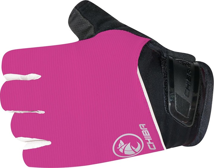 Image du produit Chiba Gants de vélo courts BioXCell pour femmes rose/noir 2023 : Taille : S (7) (S)