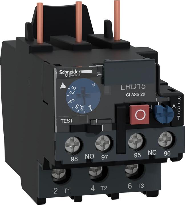 Actual product image Schneider Electric Motor protection relay, 2.5-4A, 1S+1Ö, class LRD1508