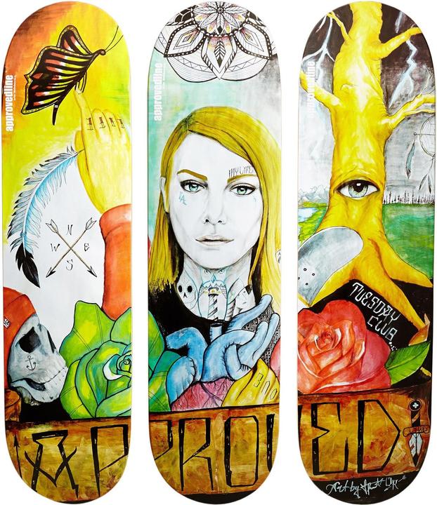 Produktbild Approved Line Floating Skateart (8.25")