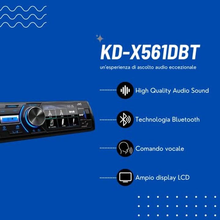 Image du produit JVC KD-X561DBT (Voiture Android)