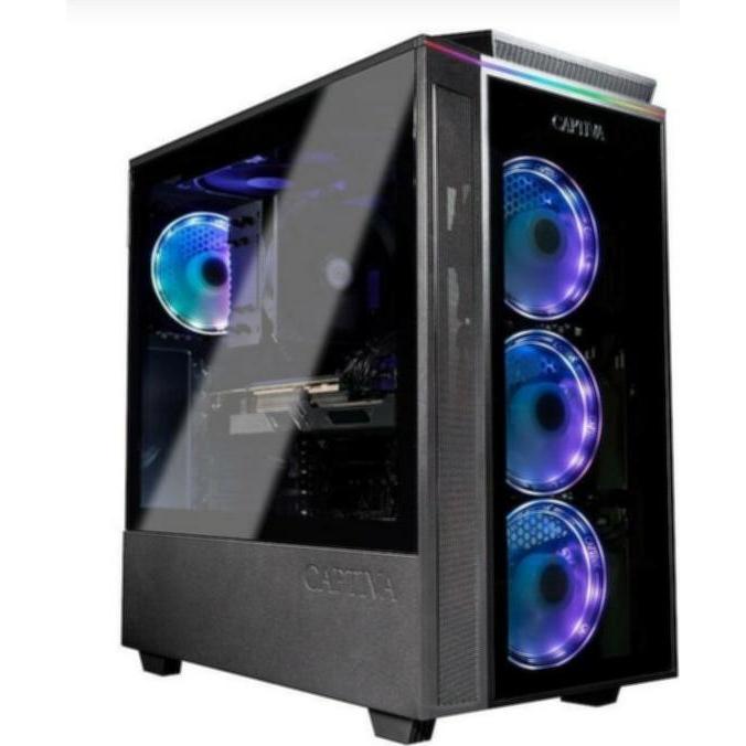Thumbnail - Captiva Advanced Gaming I67-164 Core i7 RTX 3060 (Intel Core i7-12700KF, 16 GB, 500 GB, GeForce RTX 3060), PC, Schwarz