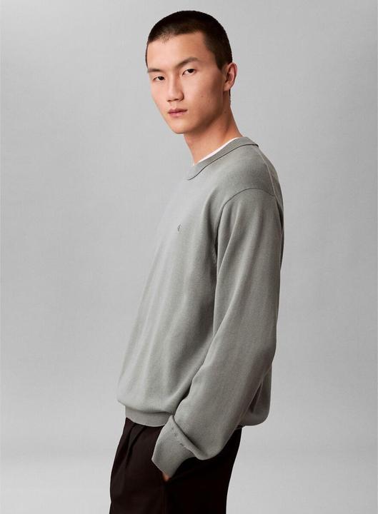 Produktbild Calvin Klein Baumwoll-Crewneck-Pullover (L)