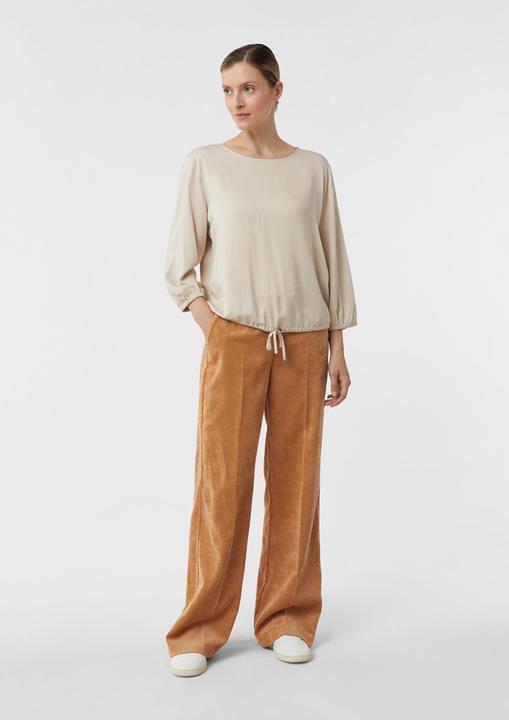 Immagine prodotto Comma Bluse Viskosebluse mit Tunnelzug am Bund (46)