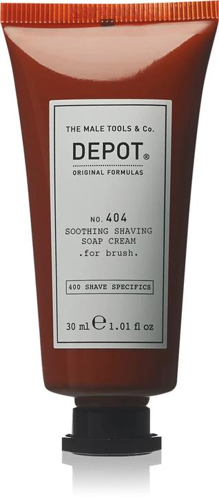 Produktbild Depot 404 Soothing Shaving Soap Cream for Brush 30 (30 ml, Rasiercreme, Rasierschaum, Rasierseife)