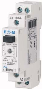 Produktbild Eaton Z-R23/16-10 Installationsrelais Nennspannung: 24 V/DC Schaltstrom (max.): 16 A 1 Schliesser 1 St.