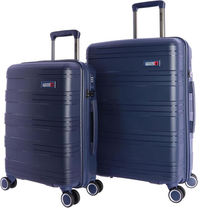 Image du produit Coronel Tapiocca Set de valises à roulettes avec cadenas intégré