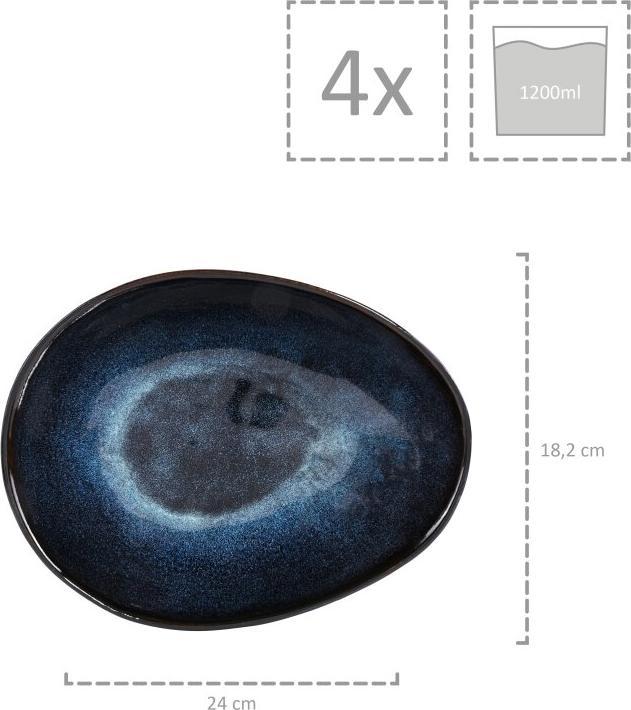 Produktbild Sänger Geschirr Pastaschalen Tokio (0.85 l, 4 x)