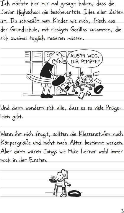 Produktbild Gregs Tagebuch 1. Von Idioten umzingelt! (Deutsch, Jeff Kinney, 2008)