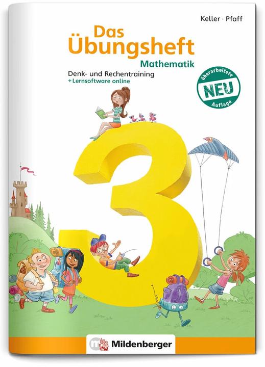 Image du produit Das Übungsheft Mathematik 3 - DIN A4 (Allemand, Karl H Keller, Mario Kuchinke-Hofer, Nina Hendrik, Peter Pfaff, Simon Hendrik, 2023)