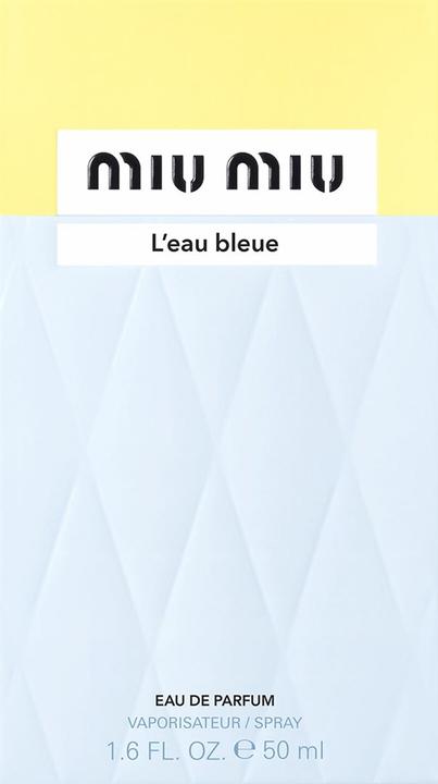 Actual product image Miu Miu Blue Water (Eau de parfum, 50 ml)