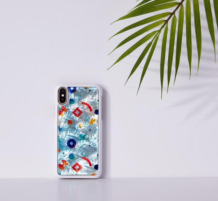 Produktbild Ikins SmartPhone case iPhone XS/S poppin rock white (Apple iPhone XS)