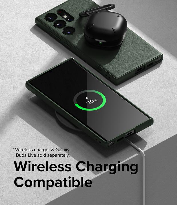 Image du produit Ringke Housse de protection Onyx Case pour Samsung Galaxy S23 Ultra Vert foncé (Samsung Galaxy S23 Ultra)