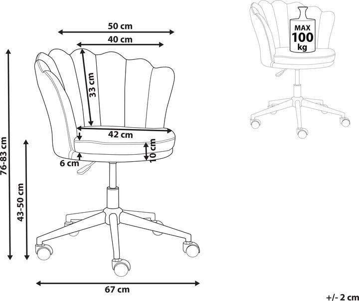 Produktbild Beliani Monticello